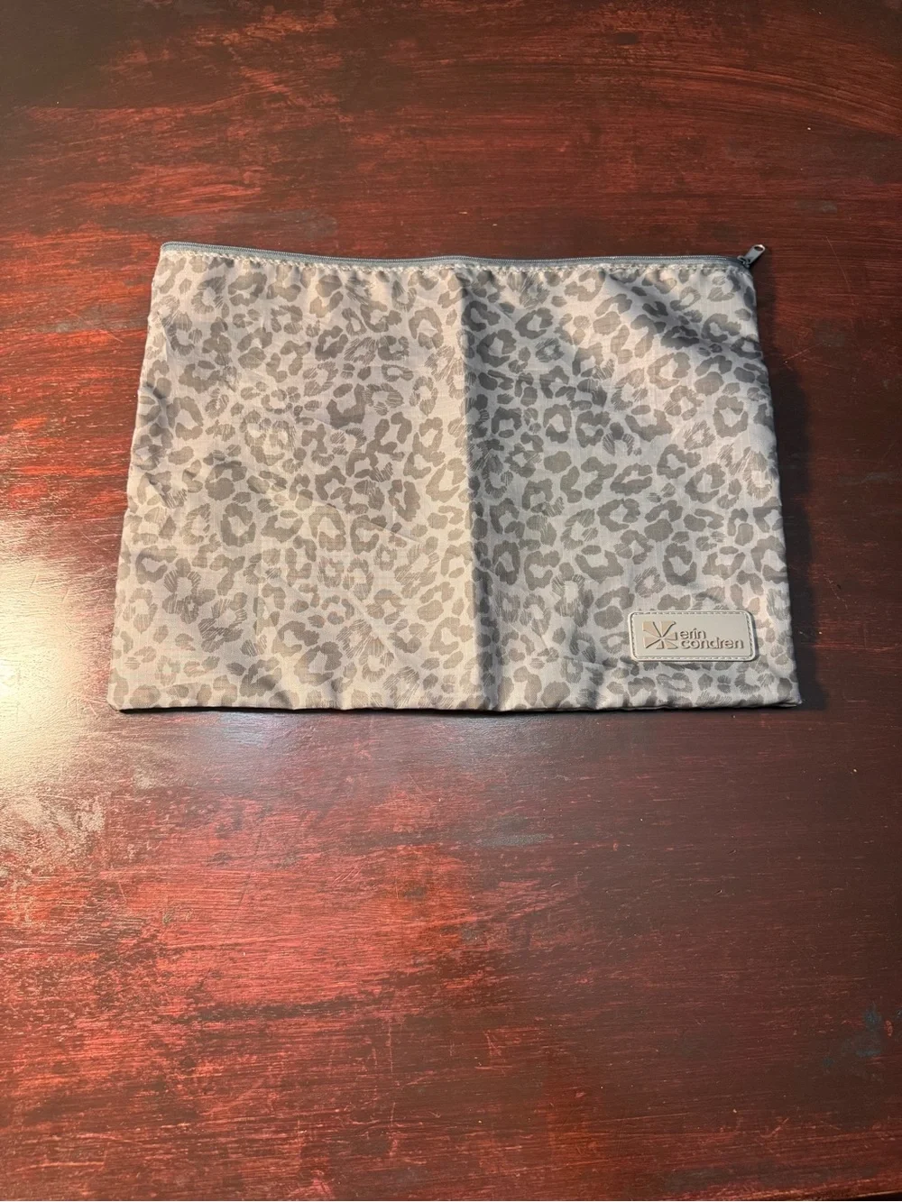 Erin Condren Gray Leopard Packing & Toiletry Set